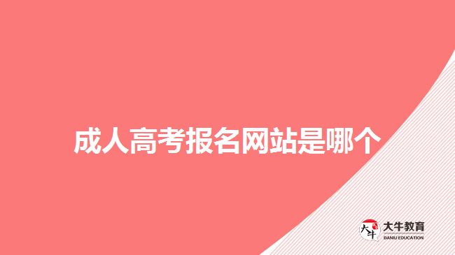 成人高考報名網站