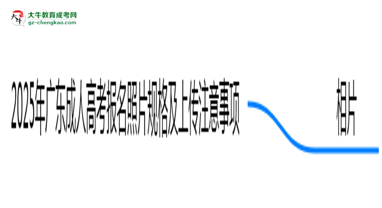 2025年廣東成人高考報名照片規(guī)格及上傳注意事項思維導圖