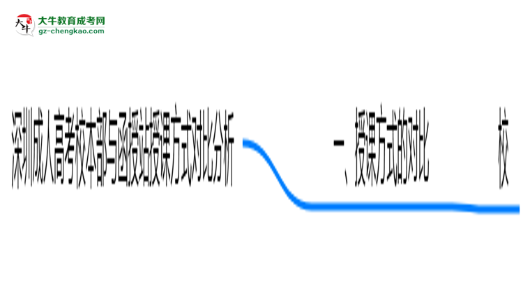 深圳成人高考校本部與函授站授課方式對(duì)比分析(2025年最新)思維導(dǎo)圖